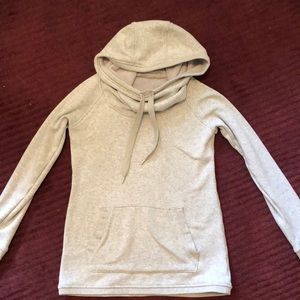 Athleta light grey sweatshirt